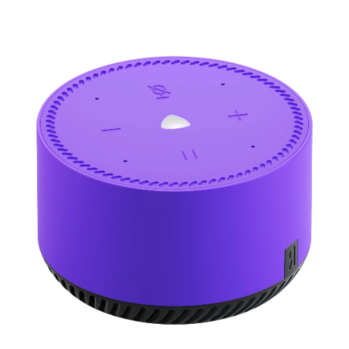 Умная колонка Яндекс.Станция Лайт с голосовым помощником Алиса Purple
