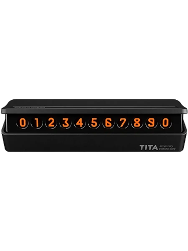 Xiaomi Табличка для номера телефона TITA Black