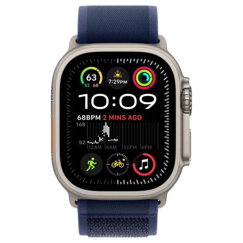 Apple Watch Ultra 2 корпус из титана, ремешок Trail Loop, Blue