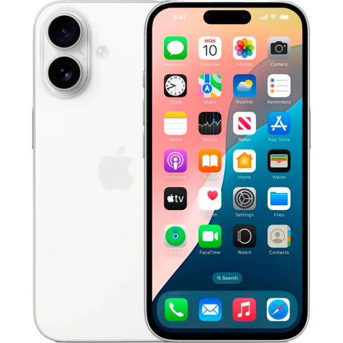 Apple iPhone 16 256Gb White (Nano+ESim, без RuStore)