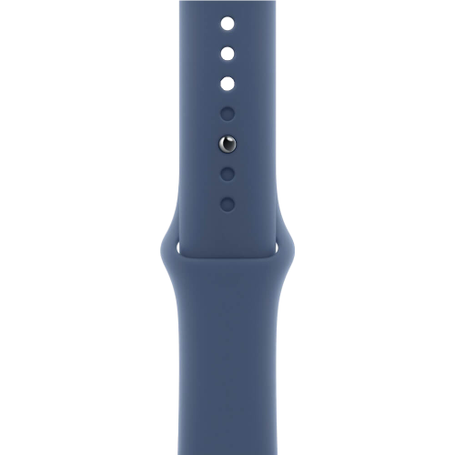Apple Watch Series 10 42мм Silver Sport Band цвета « Синий» M/L