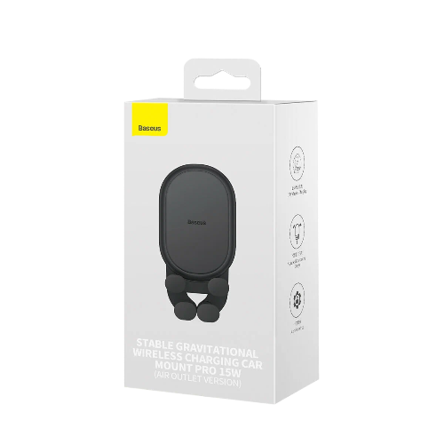 Автомобильный держатель Baseus Wireless Charging Car Mount Pro 15W