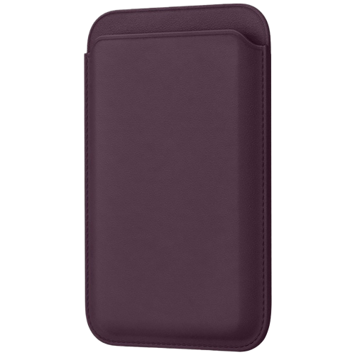 Картхолдер для Apple iPhone vlp Magnet Wallet, марсала