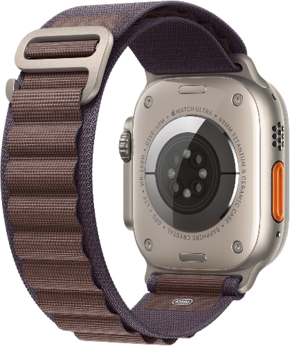 Apple Watch Ultra 2 корпус из титана, ремешок Indigo Alpine Loop Small