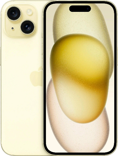 iPhone 15 128GB Yellow (Nano+ESim, без RuStore)
